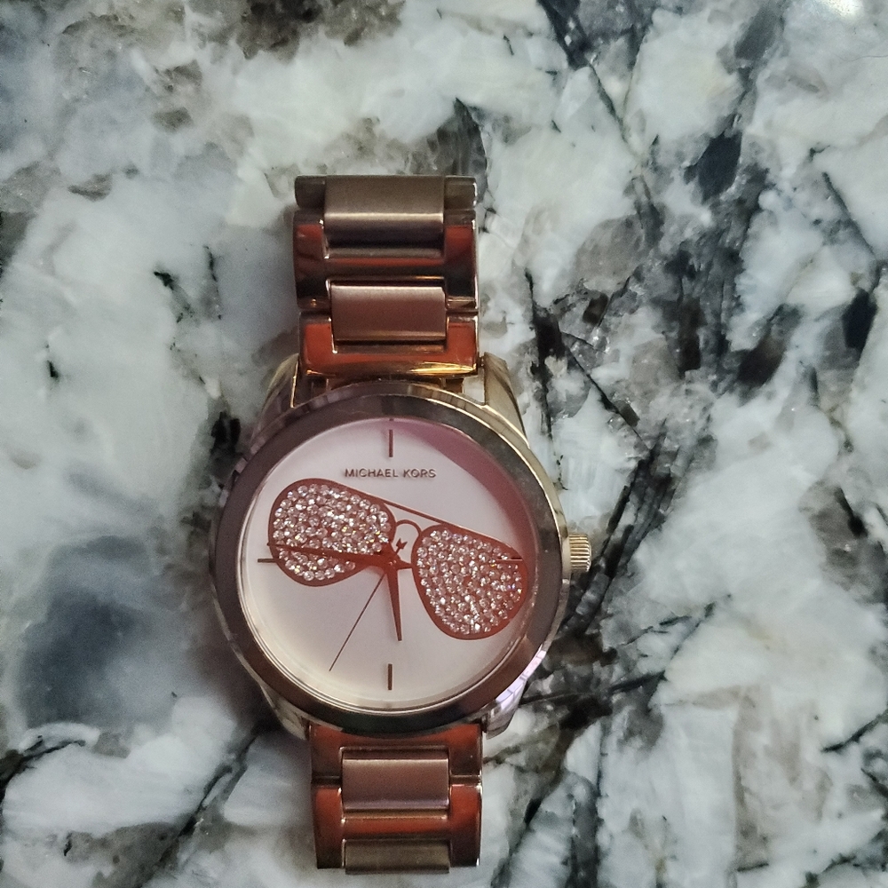 Rose Gold Michael Kors Watch